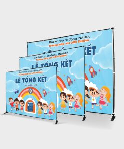 Khung Backdrop Di Động Xếp Gọn